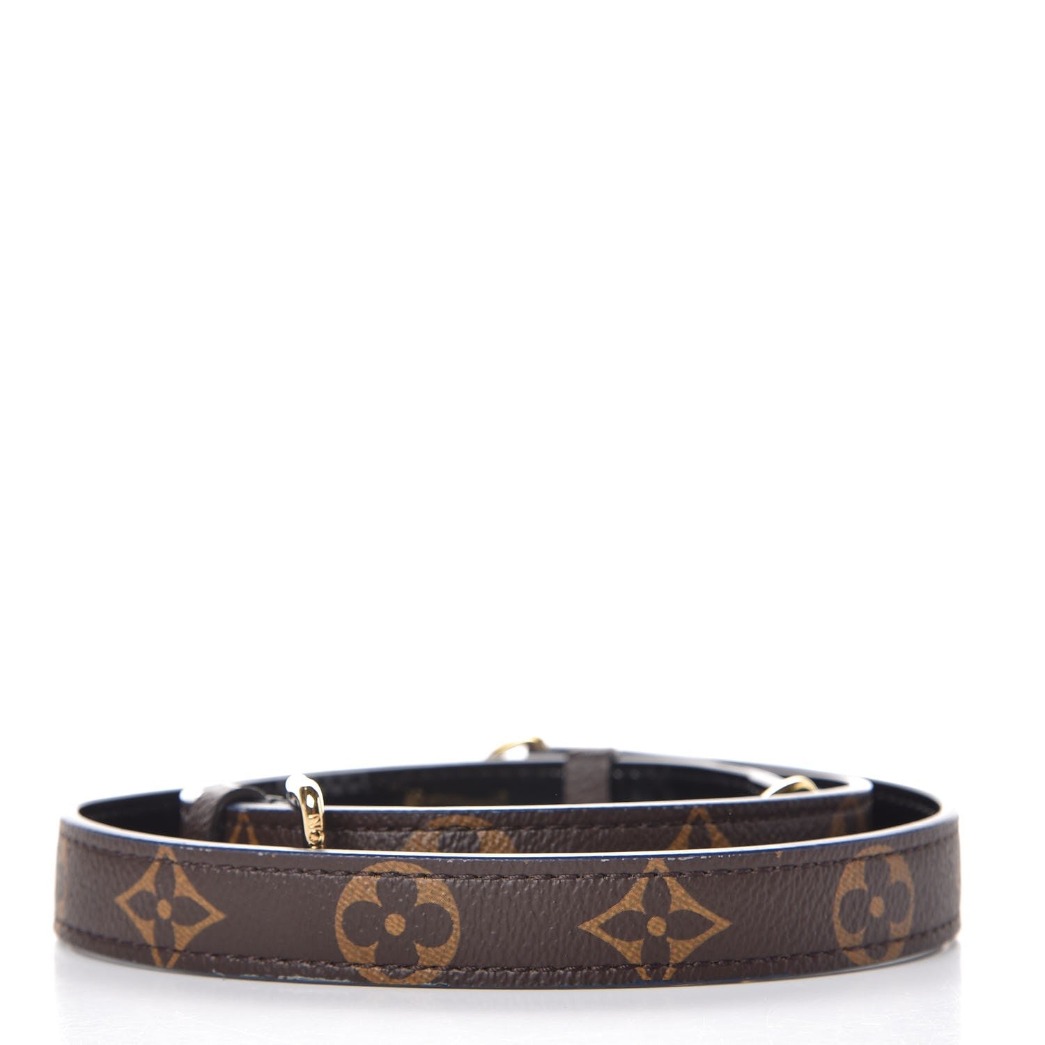 Louis Vuitton Patent Monogram Cherrywood Adjustable Strap Black 3 of 6