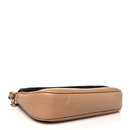 Gucci Pebbled Calfskin Medium Soho Flap Crossbody Camelia 4 of 10