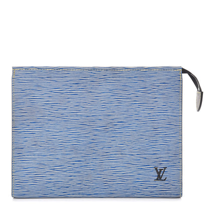 Louis Vuitton Epi Toiletry Pouch 26 Denim Light 1 of 9