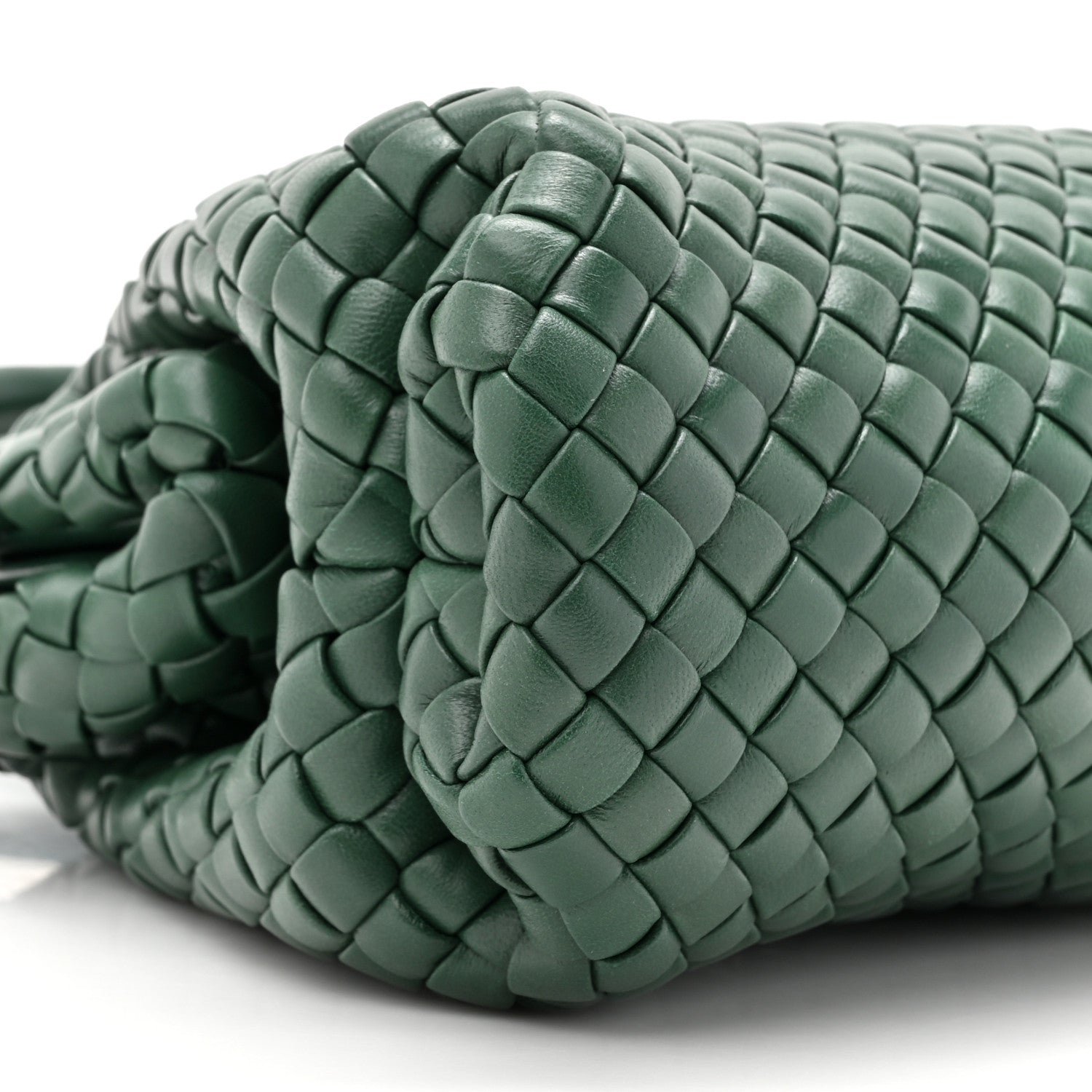 Bottega Veneta Nappa Intrecciato Small Padded The Handle Tote Raintree 9 of 9