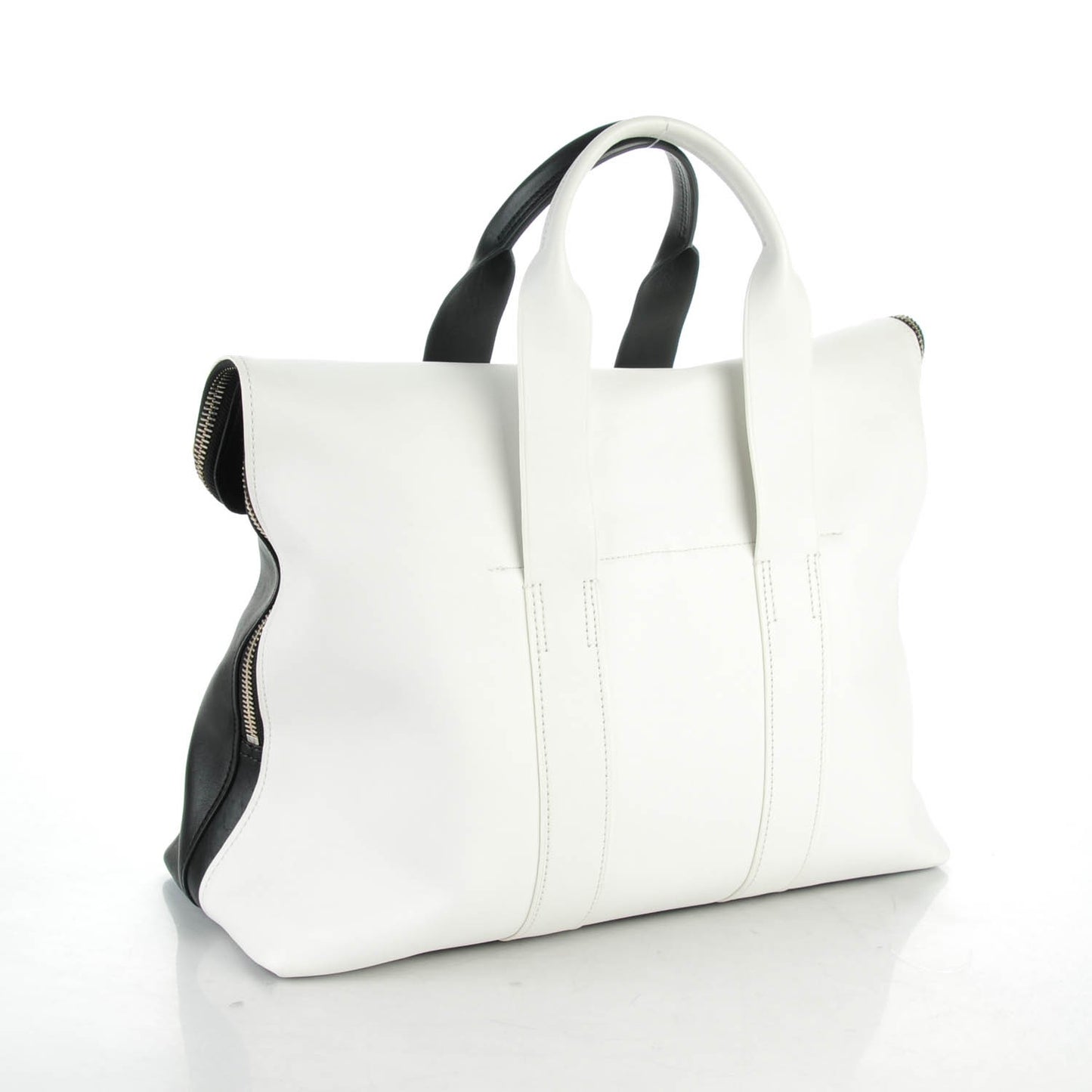 3.1 Calfskin 31 Hour Bag Black White