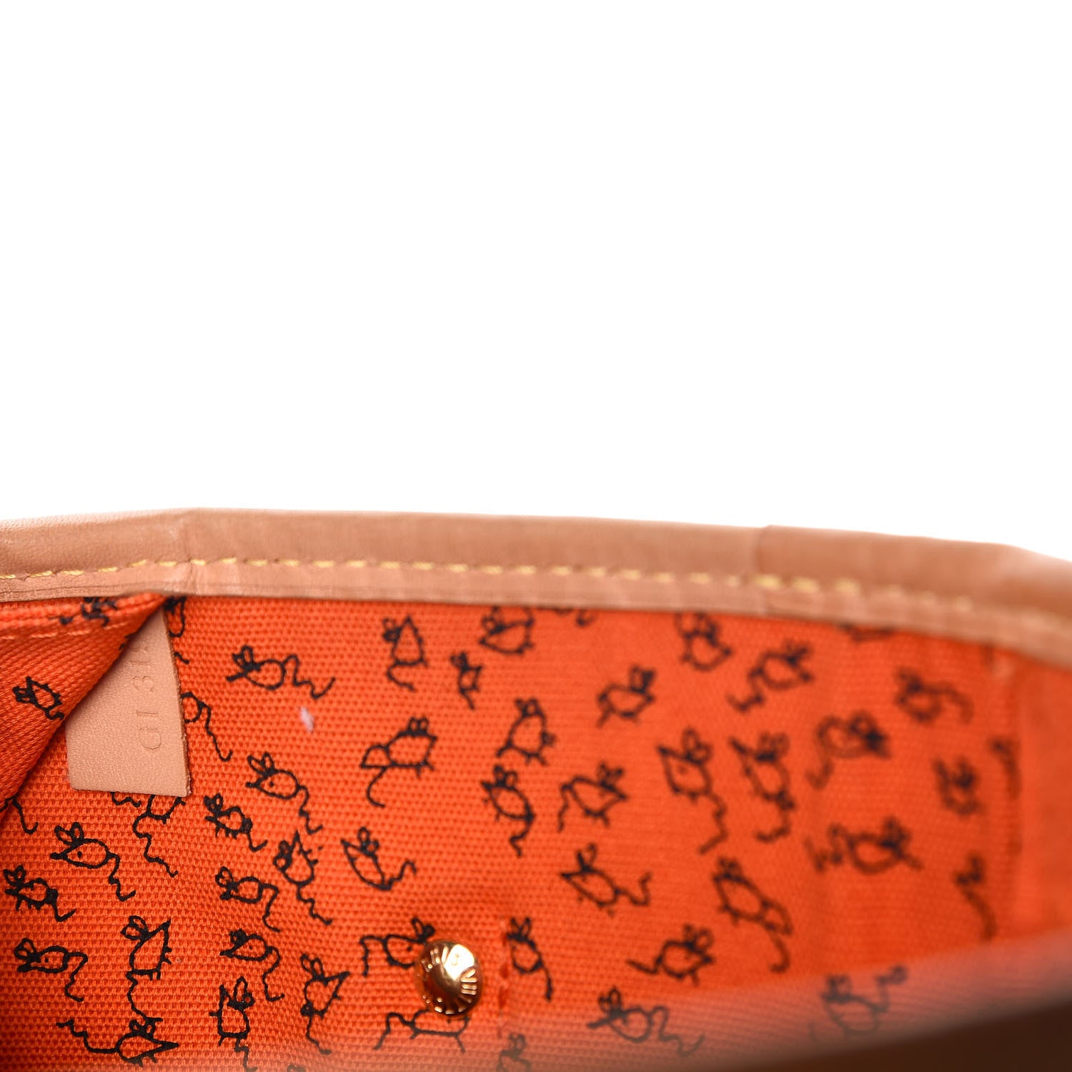 Louis Vuitton Catogram Neverfull MM Marron 10 of 12