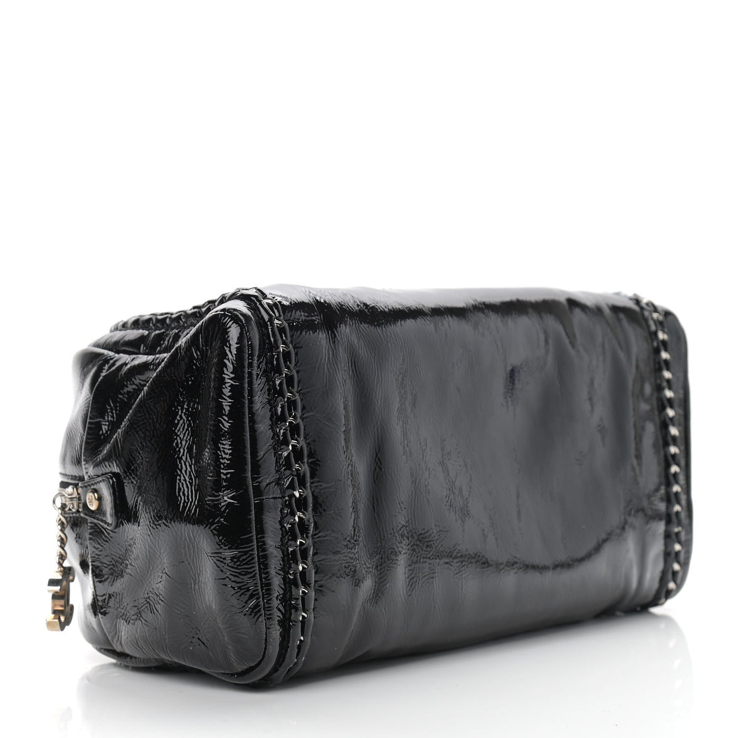 Patent Medium Luxe Ligne Bowler Black