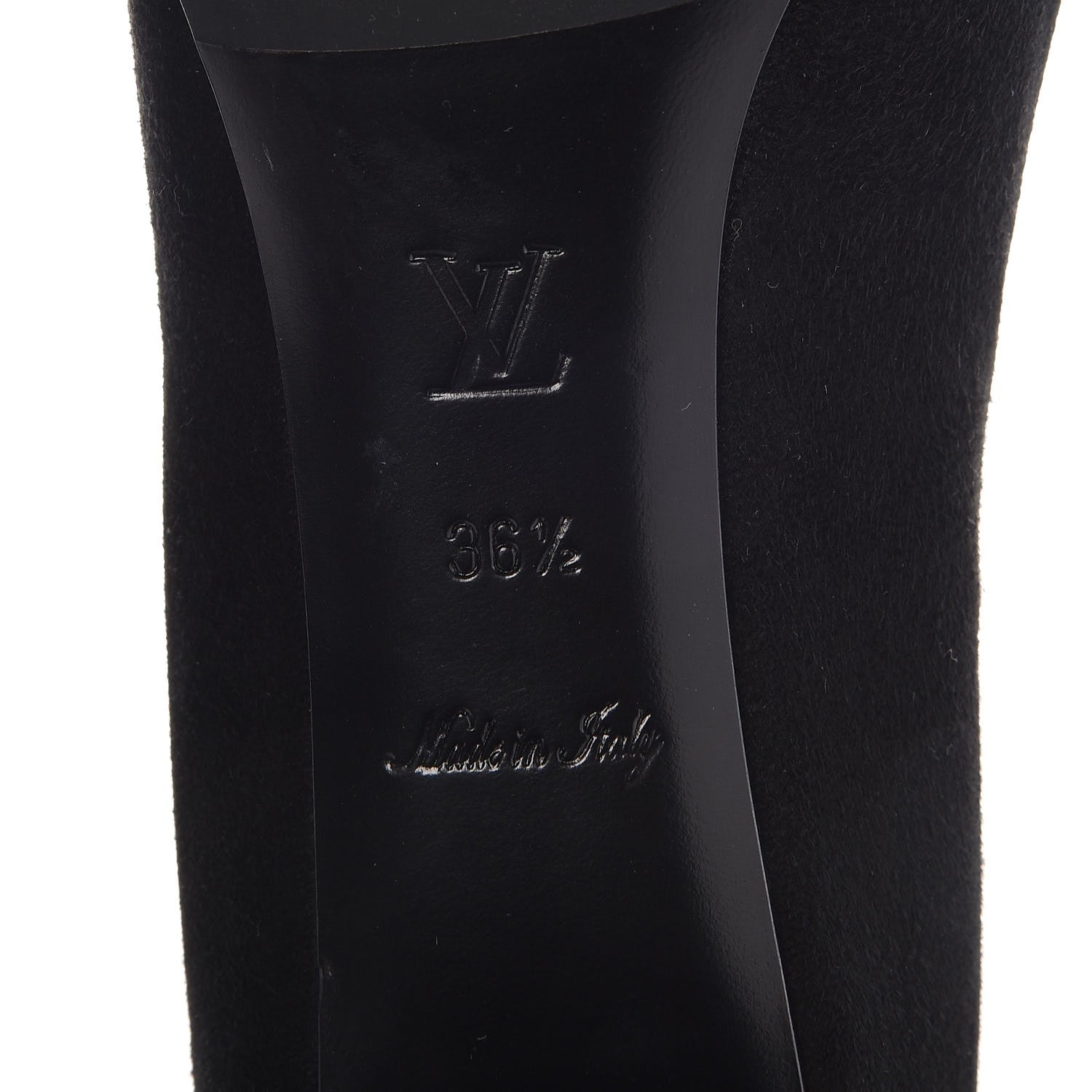 Louis Vuitton Suede Uniformes Bow Pumps 36.5 Black 8 of 10