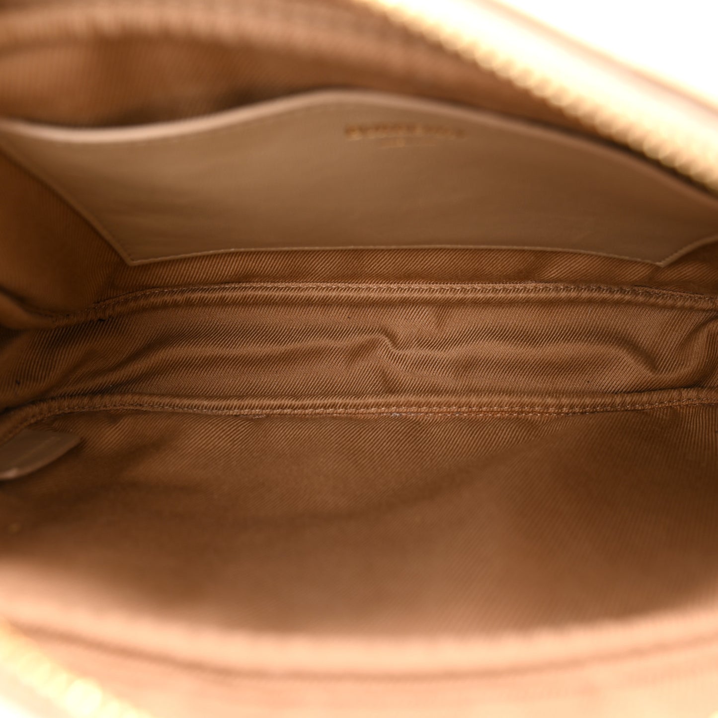 Lambskin Quilted Small Lola Camera Bag Oat Beige