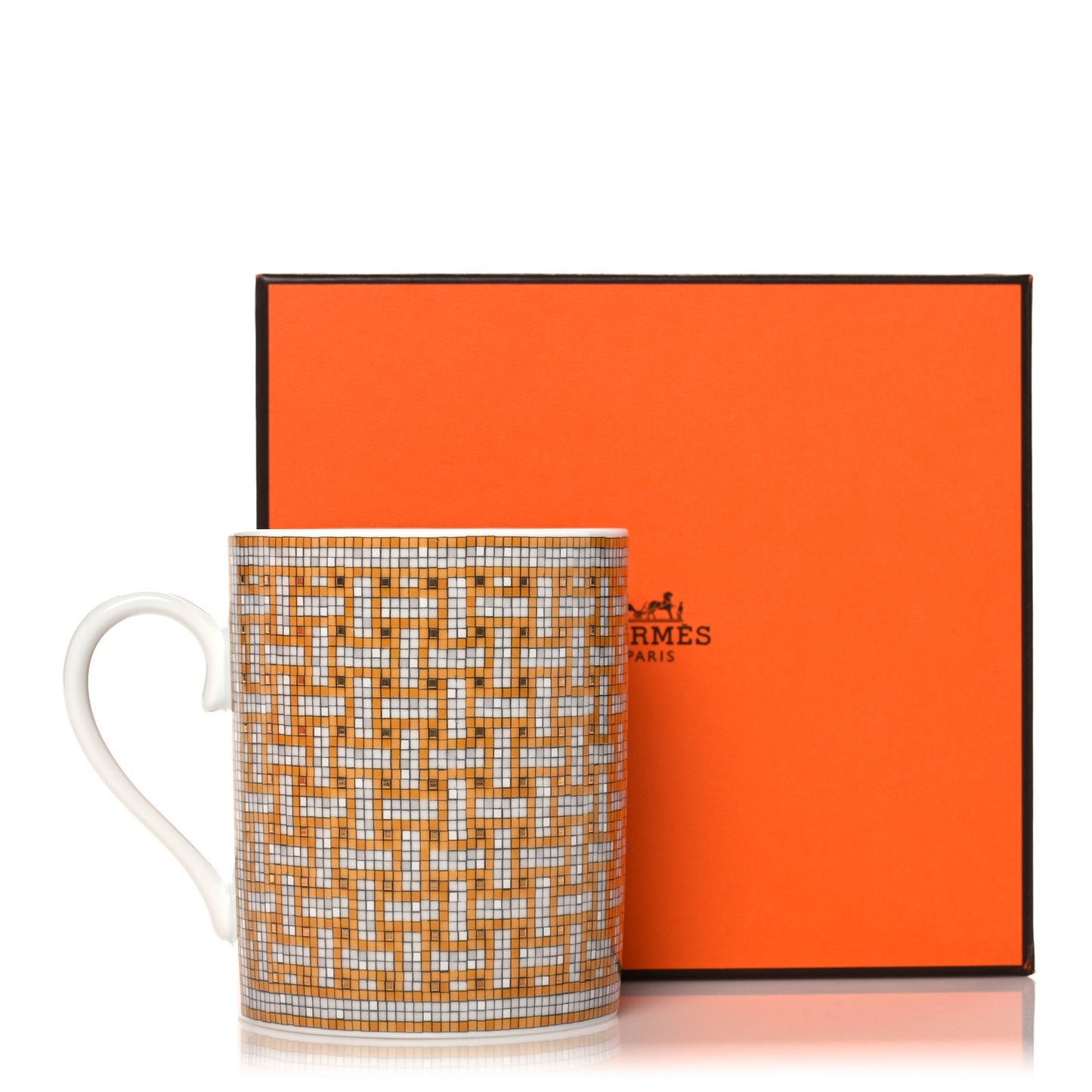 Porcelain Mosaique au 24 Mug Gold