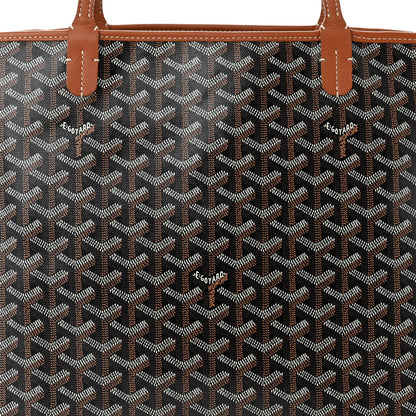 Goyard Goyardine Artois MM Black Gold 8 of 12