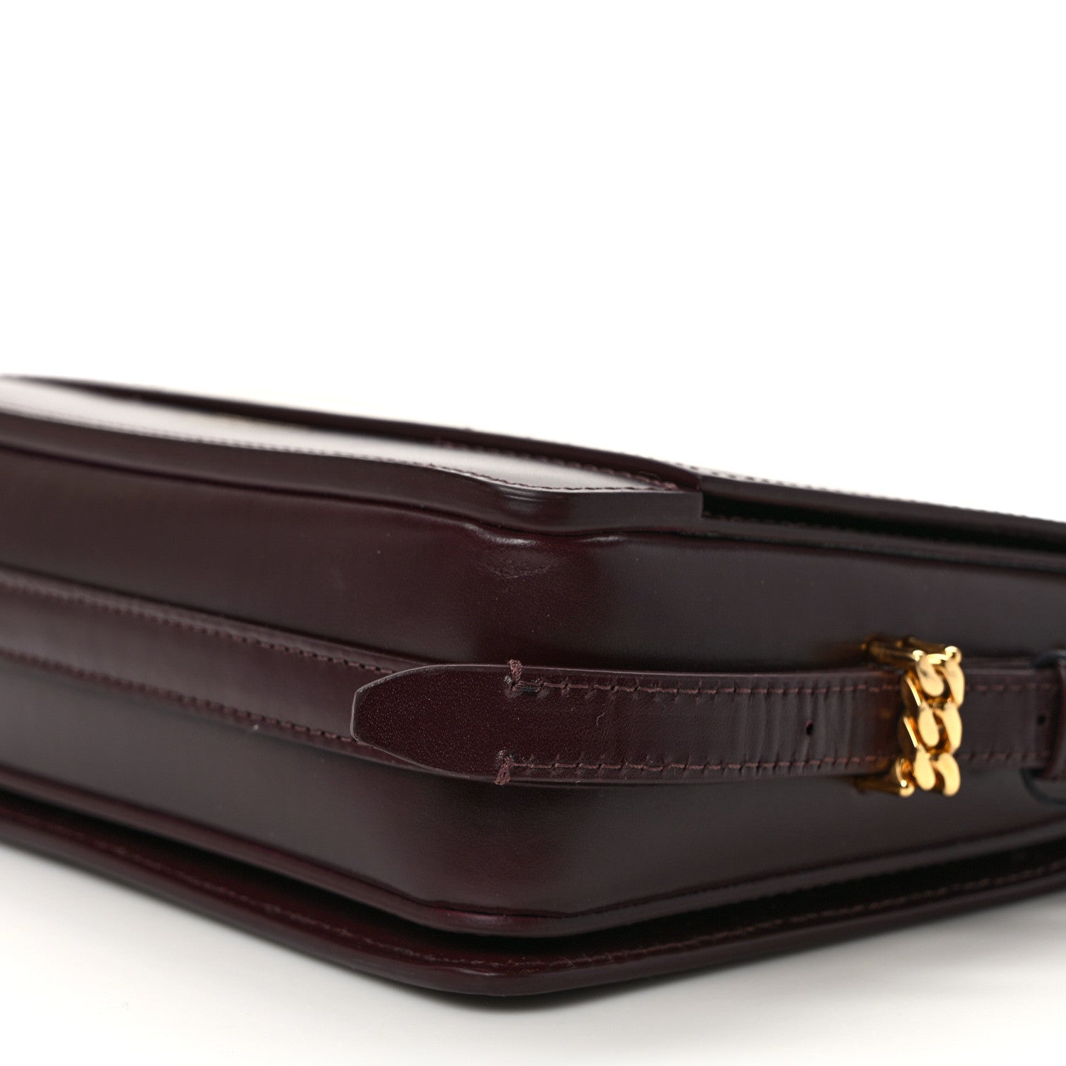 Burberry Smooth Calfskin Small Grace Bag Oxblood 7 of 8