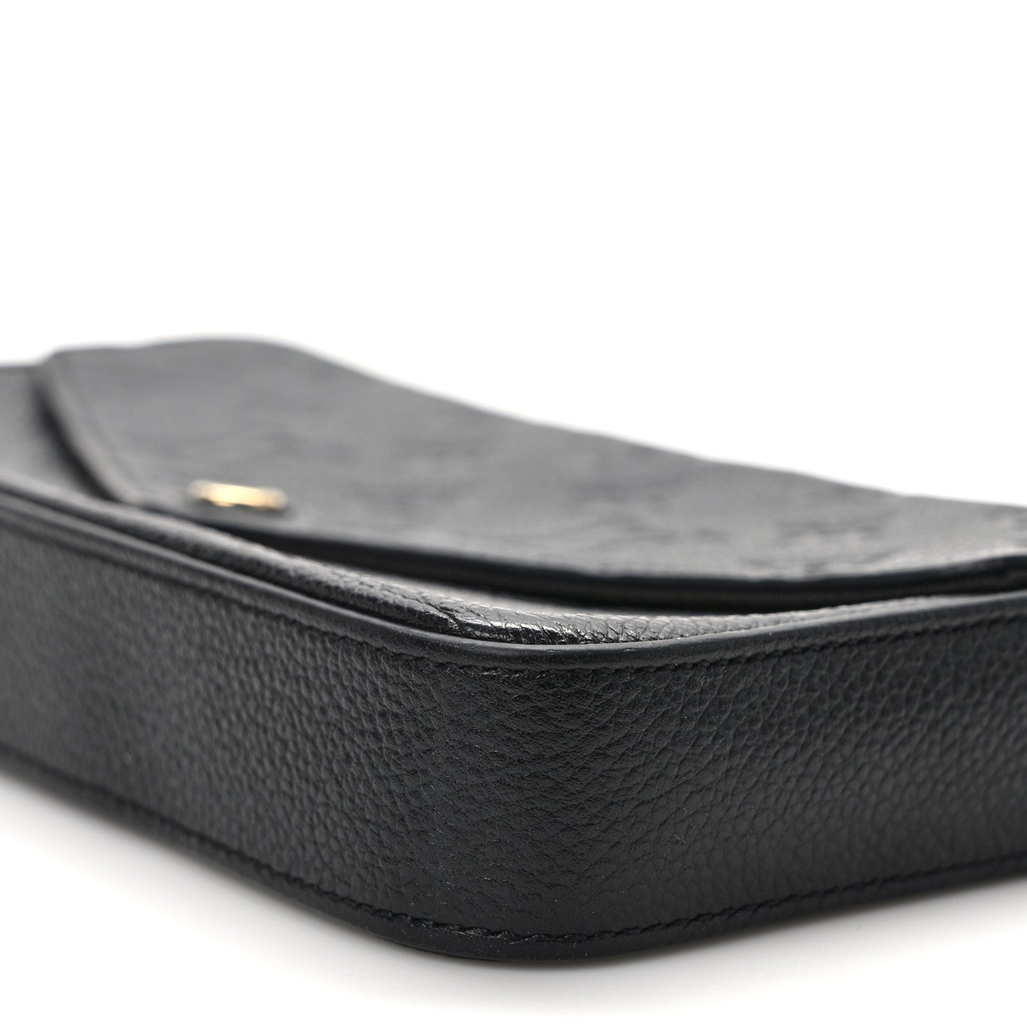 Louis Vuitton Empreinte Pochette Felicie Chain Wallet Black 9 of 11