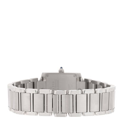 Cartier Stainless Steel 20mm Tank Francaise Quartz Watch 3 of 5
