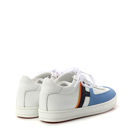 Hermes Epsom Womens Boomerang Sneakers 36 Bleu Allure Multicolor 4 of 8
