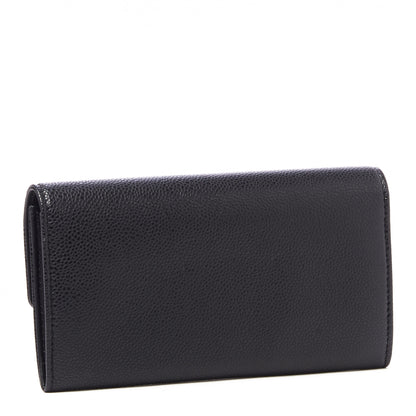 Chanel Caviar Timeless CC Large Gusset Flap Wallet Black 2 of 9