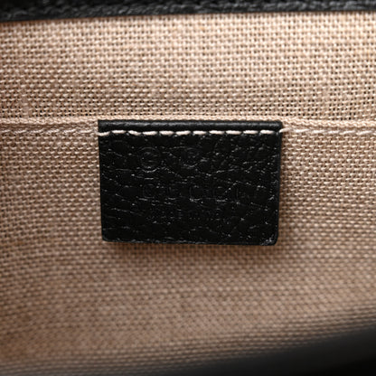 Gucci Dollar Calfskin Small Interlocking G Shoulder Bag Black 6 of 11