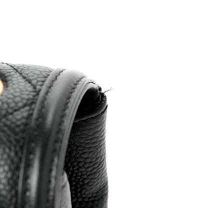 Chanel Caviar Quilted Small CC Filigree Flap Black 11 of 12
