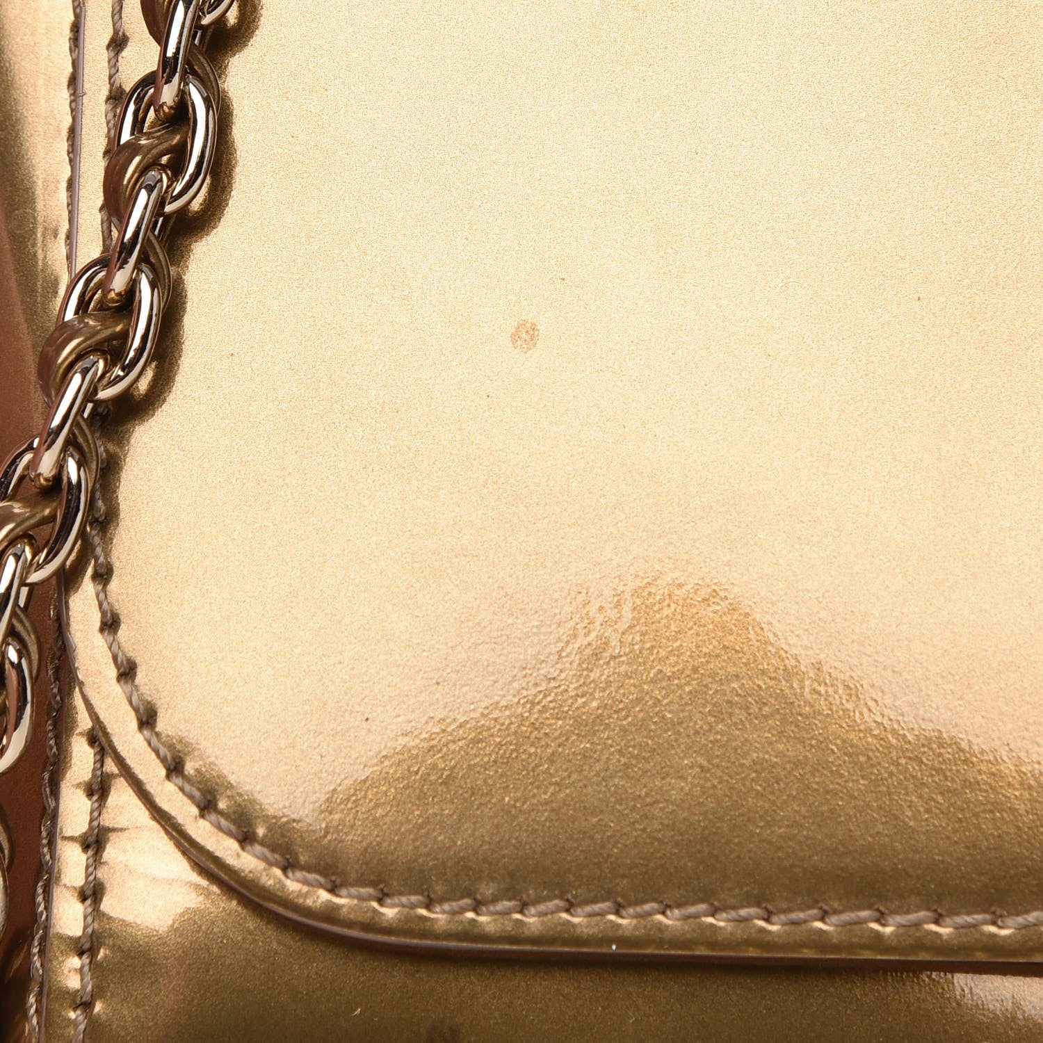 Mulberry Metallic Patent Small Lily Gold 15 of 15
