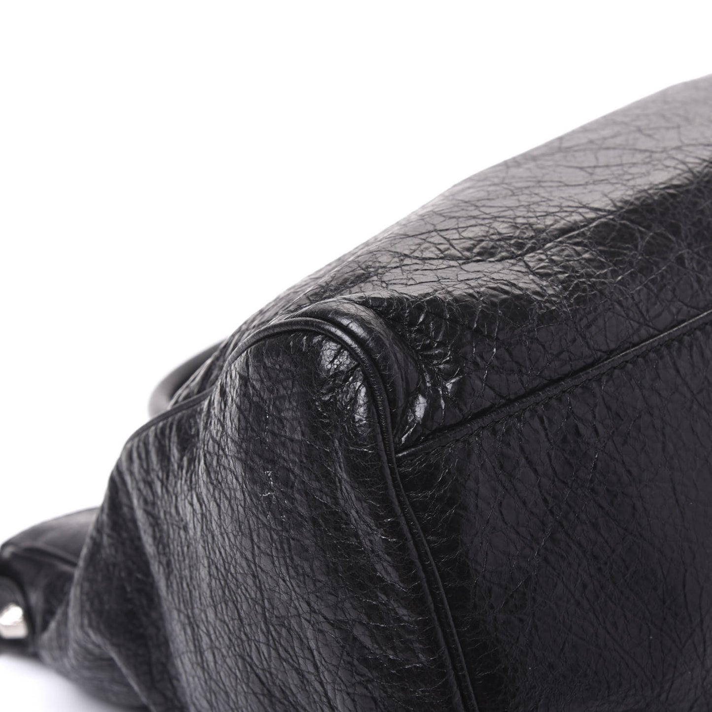 Agneau Giant 12 Silver Hardware Velo Black