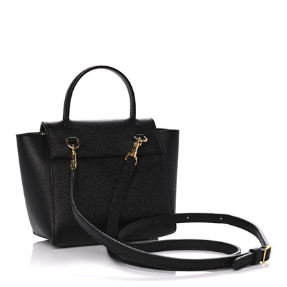 Celine Grained Calfskin Pico Belt Bag Black 3 of 10