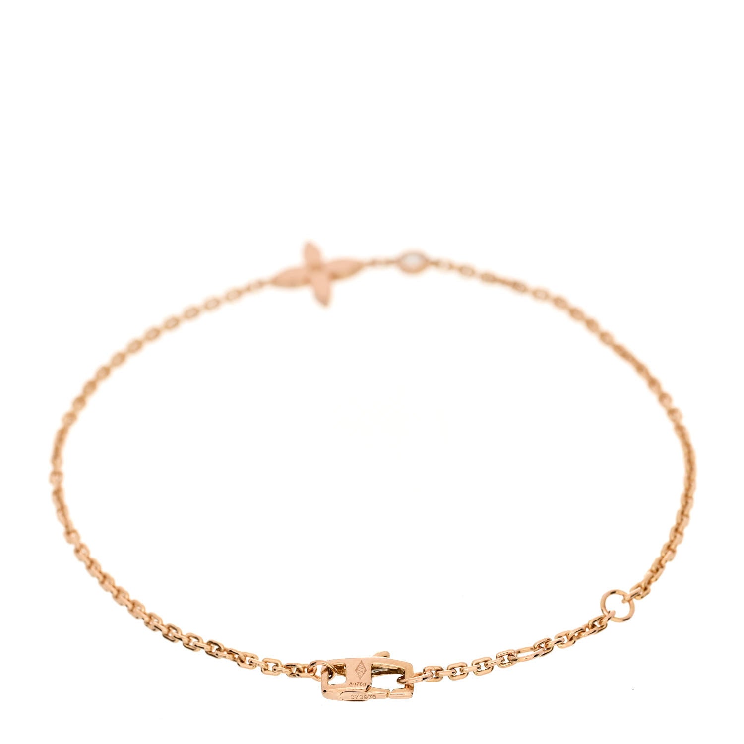 Louis Vuitton 18K Pink Gold Diamond Idylle Blossom Bracelet 2 of 3