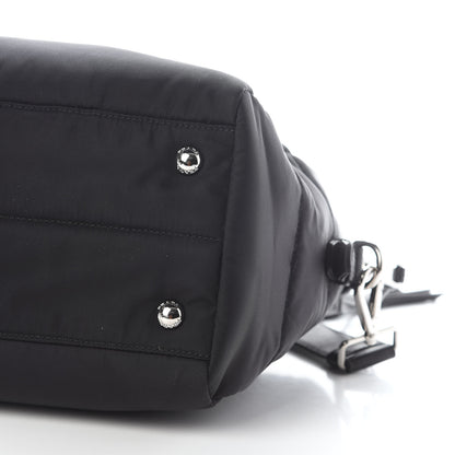 Prada Tessuto Nylon Bomber Tote Black 7 of 7