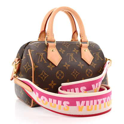 Louis Vuitton Monogram Speedy Bandouliere 20 Fuchsia 3 of 9