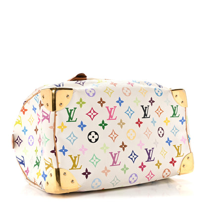 Louis Vuitton Monogram Multicolor Speedy 30 White 4 of 16
