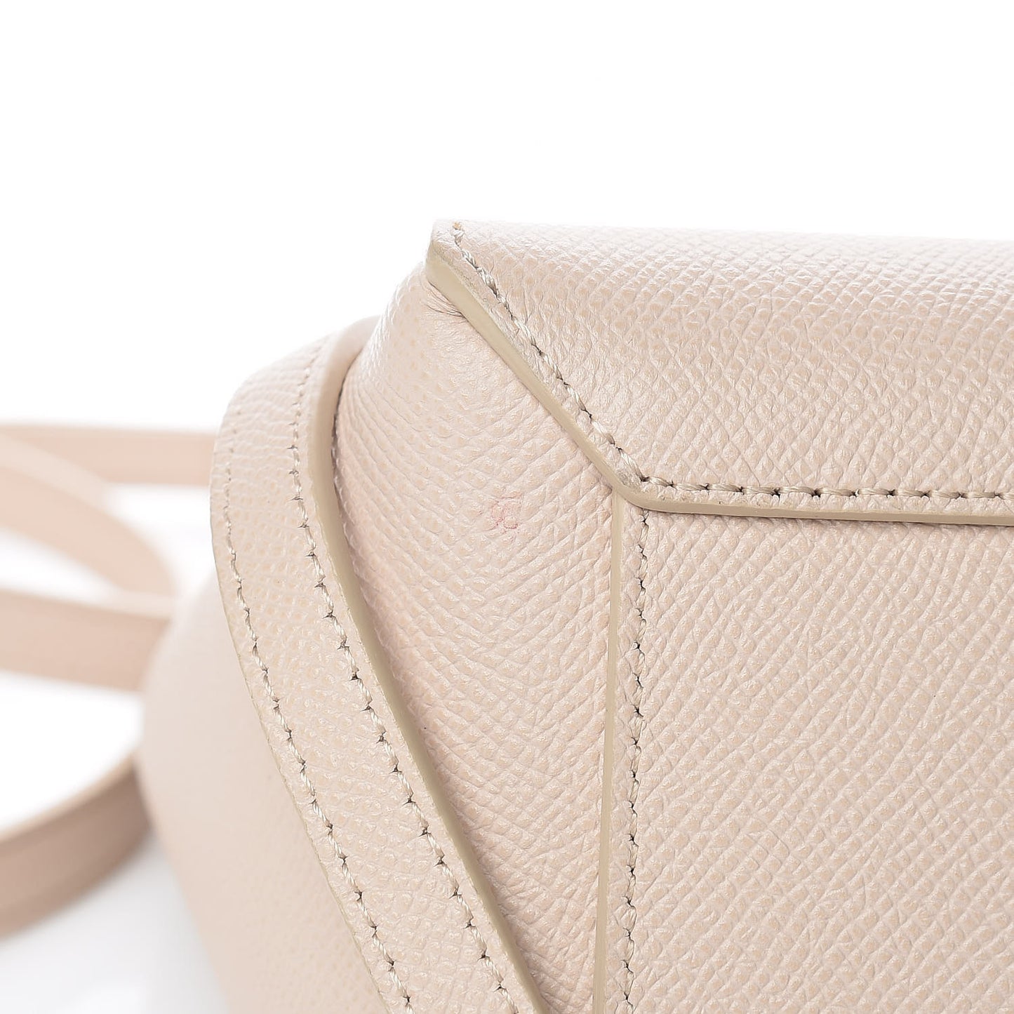 Grained Calfskin Nano Belt Bag Ballerina