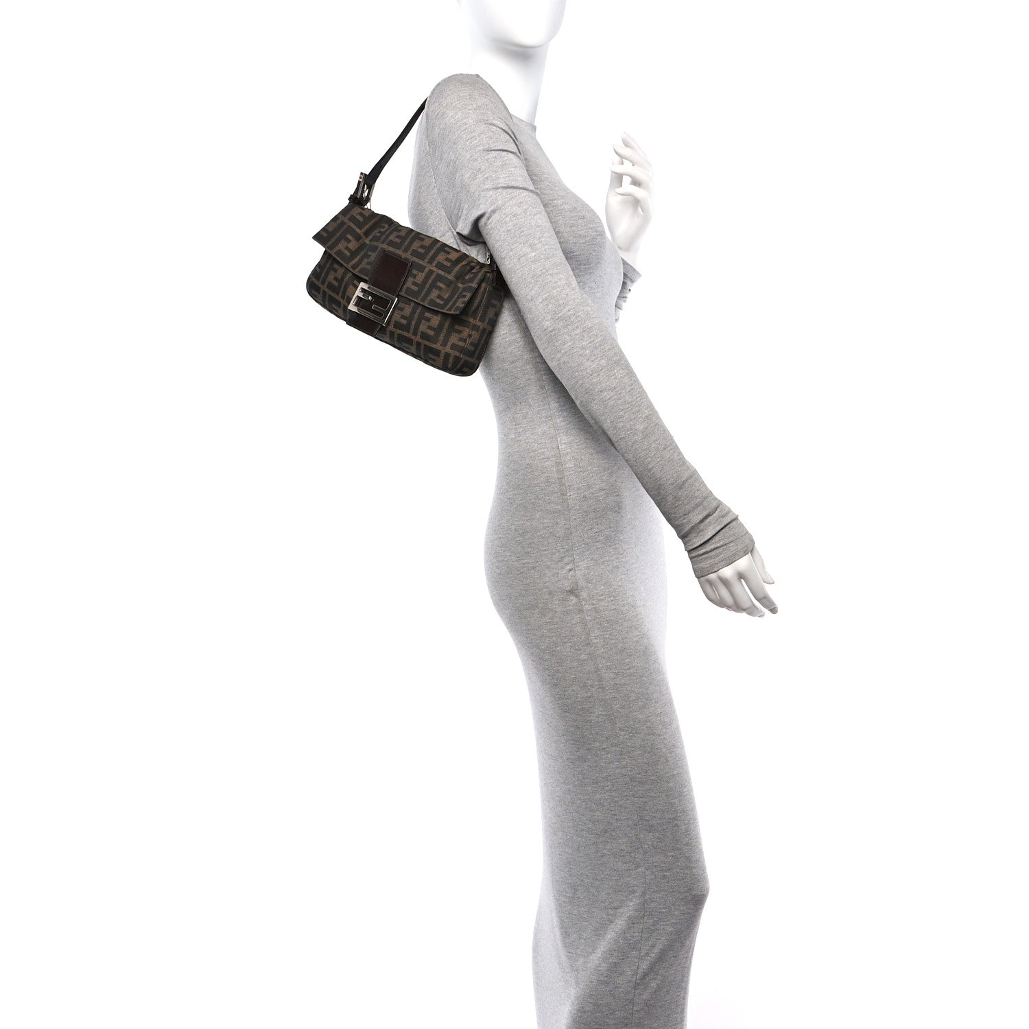 Fendi Zucca Baguette Tobacco 2 of 11