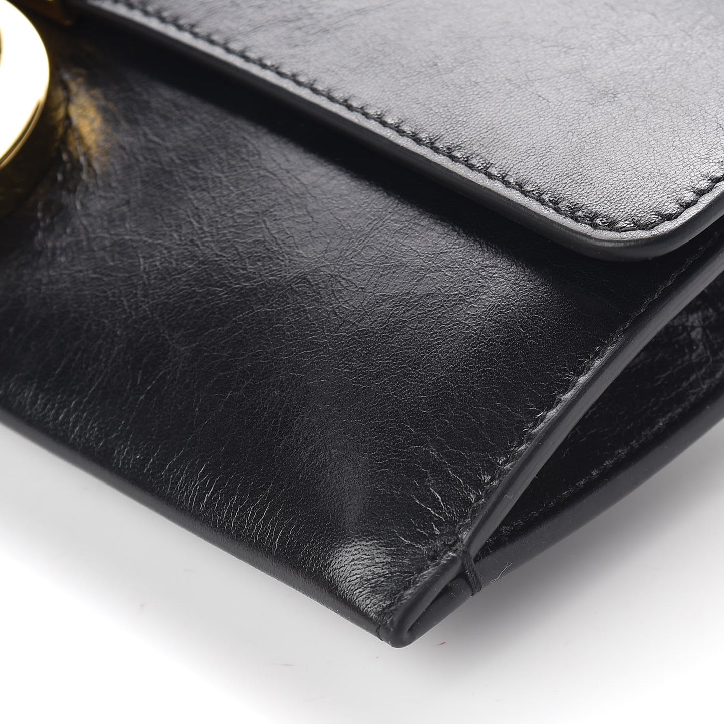 Lambskin 30 Montaigne Clutch Black
