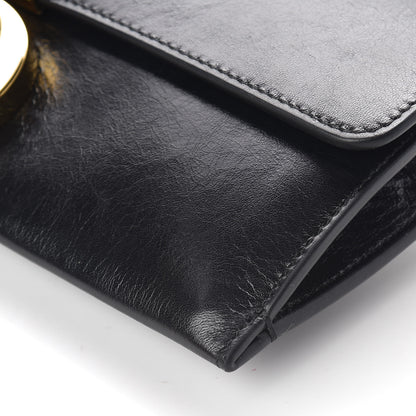 Christian Dior Lambskin 30 Montaigne Clutch Black 9 of 9