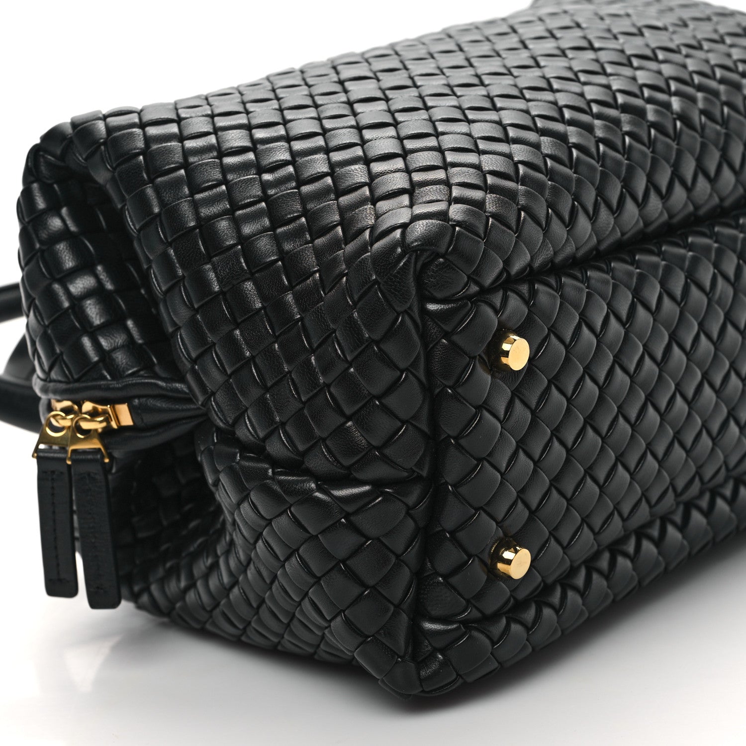 Bottega Veneta Nappa Intrecciato Medium Bauletto Black 9 of 10