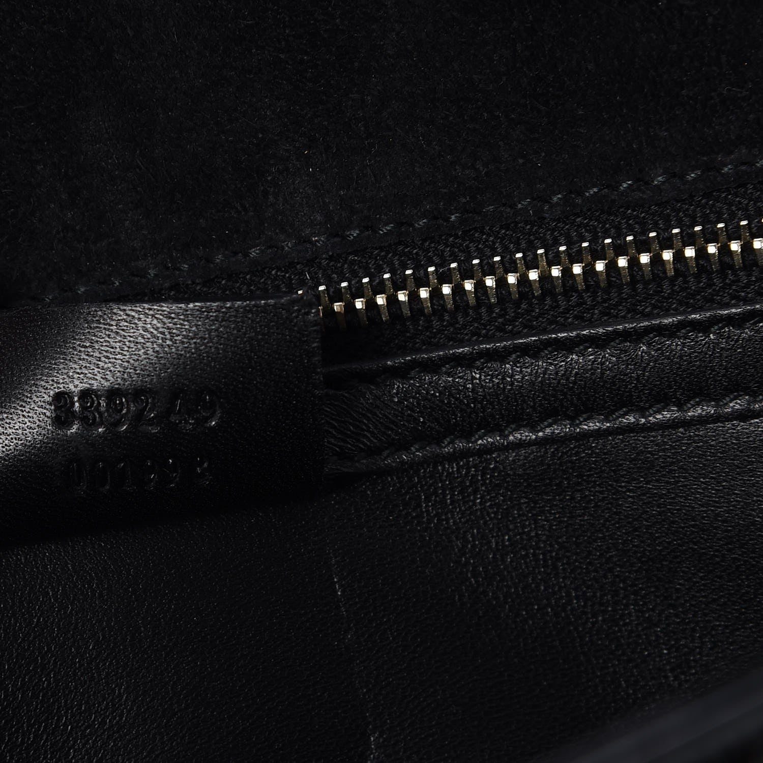Gucci Patent Microguccissima Medium Broadway Clutch Black 7 of 7