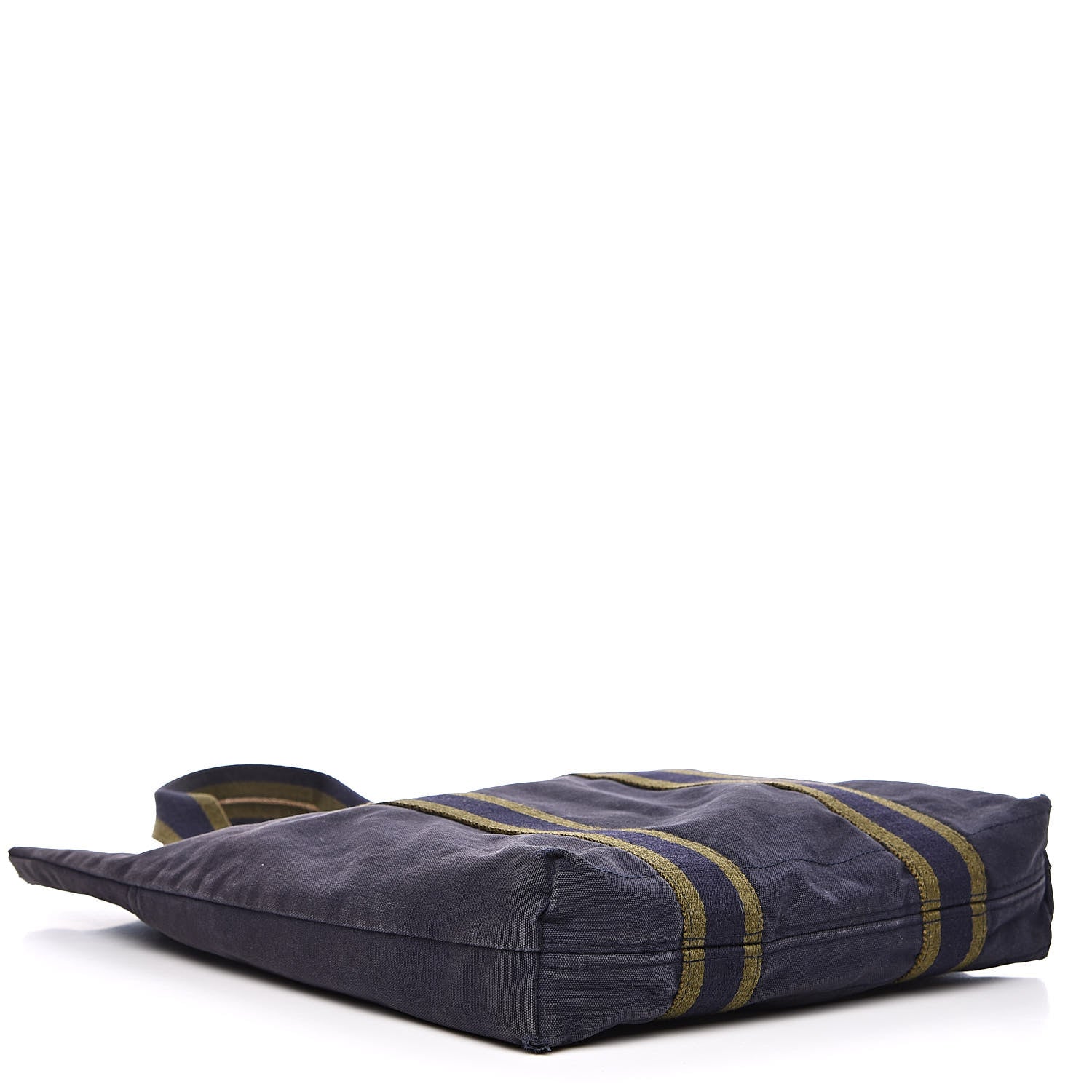 Hermes Canvas Fourre Tout Navy 4 of 14