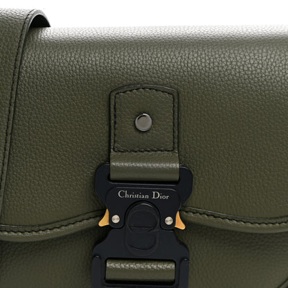 Christian Dior Grained Calfskin Mini Gallop Bag With Strap Green 7 of 9