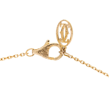 Cartier 18K Yellow Gold Diamond XS D'Amour Pendant Necklace 5 of 8