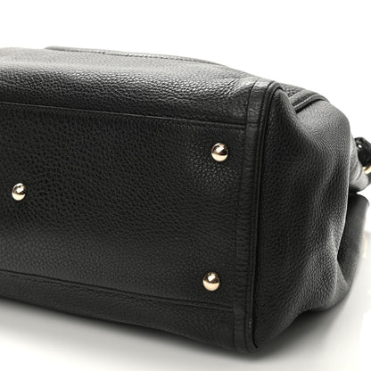 Gucci Pebbled Calfskin Medium Soho Shoulder Bag Black 11 of 11