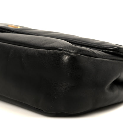 Saint Laurent Plunged Lambskin Calypso Black 11 of 11