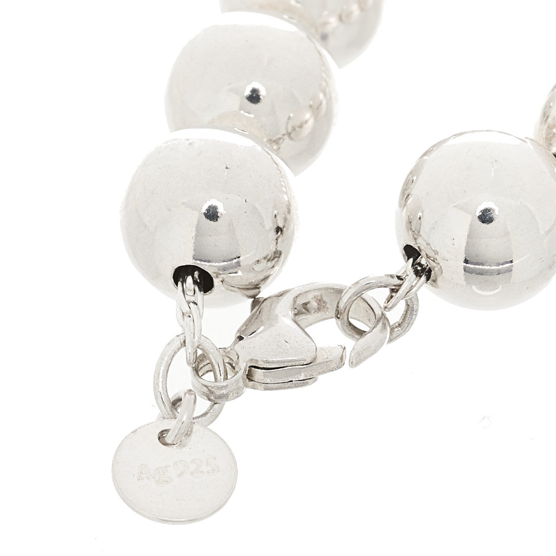 Sterling Silver 10mm HardWear Ball Bracelet