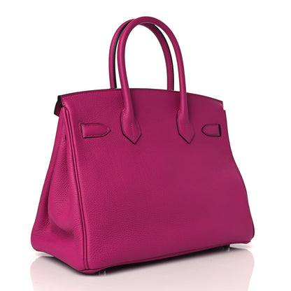 Hermes Togo Birkin 30 Rose Pourpre 3 of 9