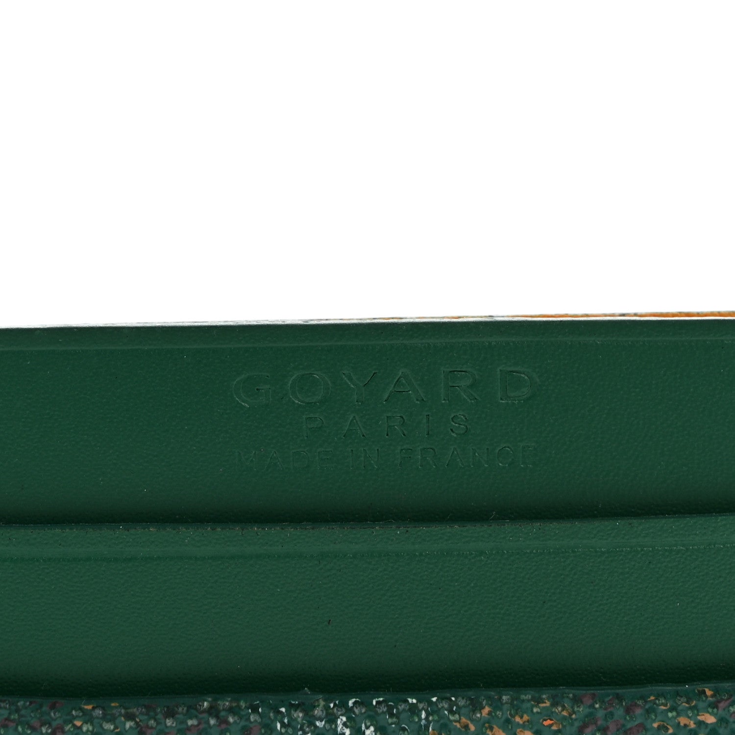 Goyard Goyardine Saint Sulpice Card Holder Green 6 of 10