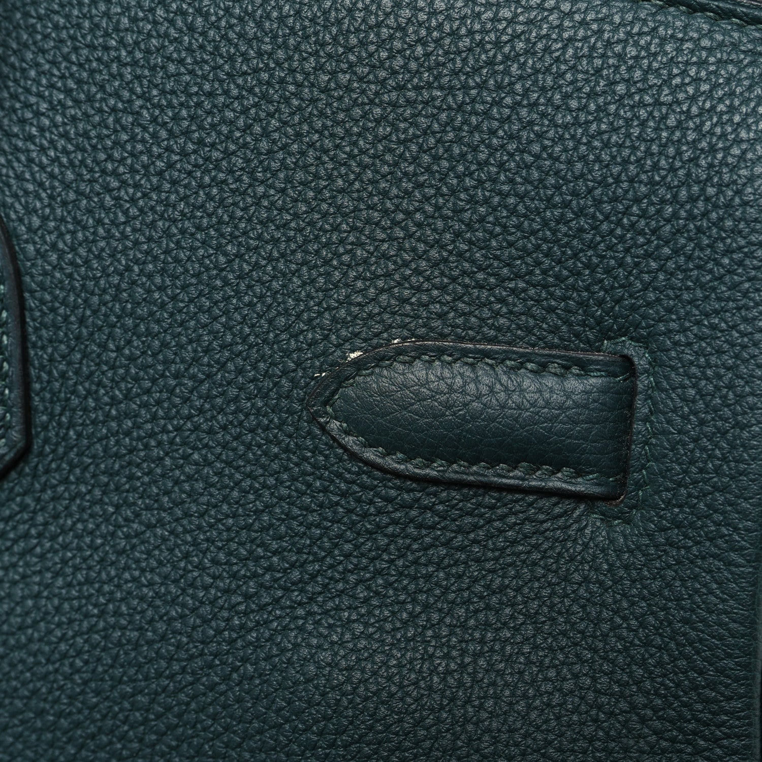 Hermes Togo Swift Officier Birkin 35 Vert Cypress Bleu Zellige 15 of 15