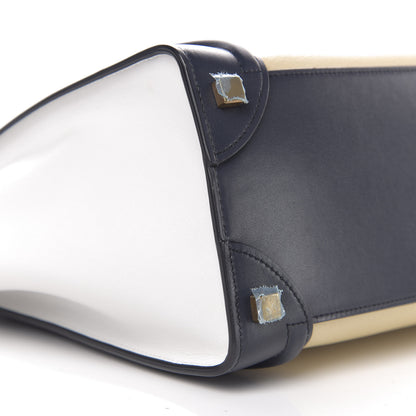Celine Goatskin Smooth Calfskin Micro Tri-Color Luggage Firefly 6 of 11