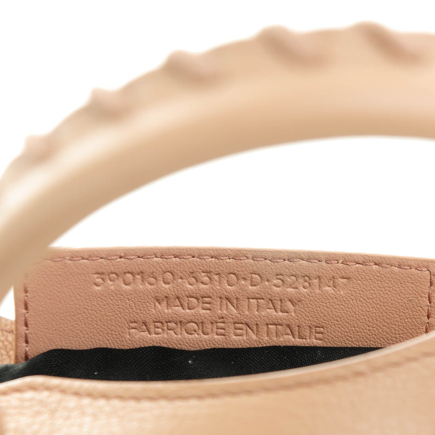 Balenciaga Chevre Gold Metallic Edge Hardware Mini City Rose Des Sables 8 of 8