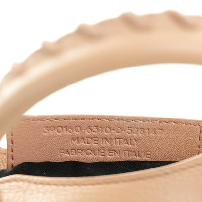 Balenciaga Chevre Gold Metallic Edge Hardware Mini City Rose Des Sables 8 of 8