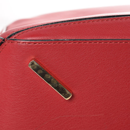 Loewe Calfskin Puzzle Bag Rouge 10 of 11