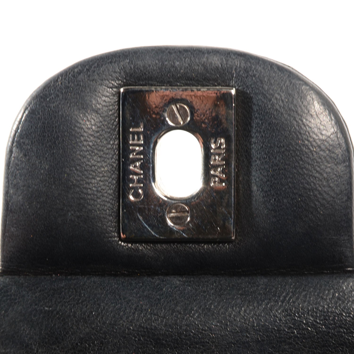 Chanel Lambskin Quilted Small Double Flap Black 6 of 9
