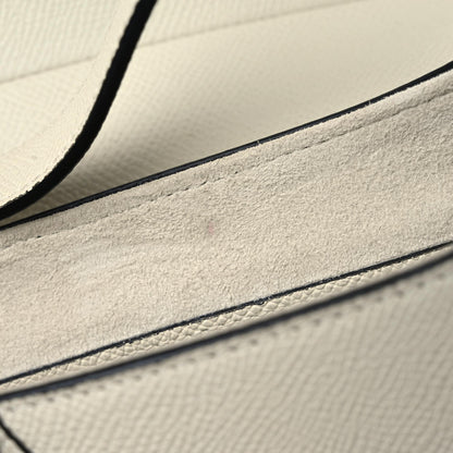 Christian Dior Grained Calfskin Saddle Bag With Strap Latte 16 of 18
