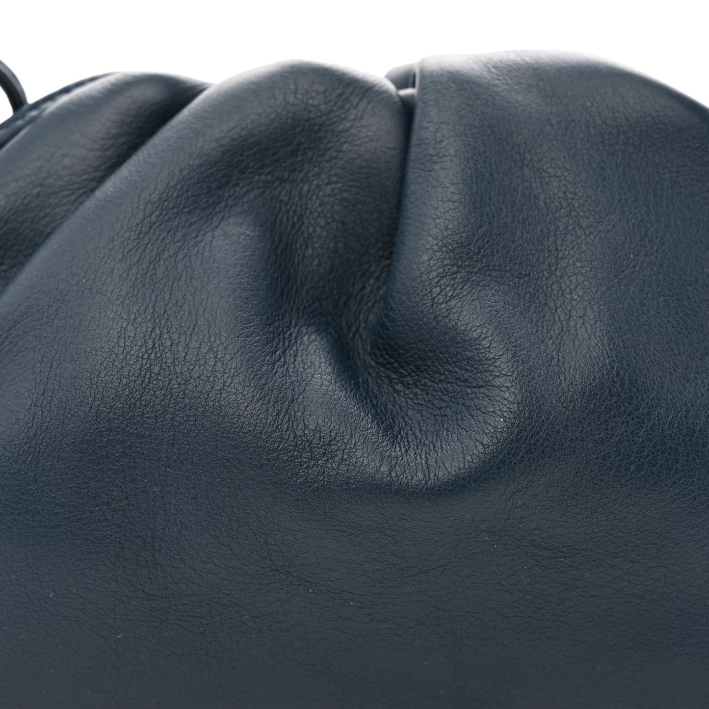 Butter Calfskin The Mini Pouch Deep Blue