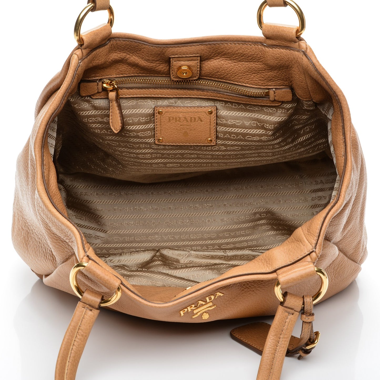 Cervo Antik Shoulder Bag Cuoio
