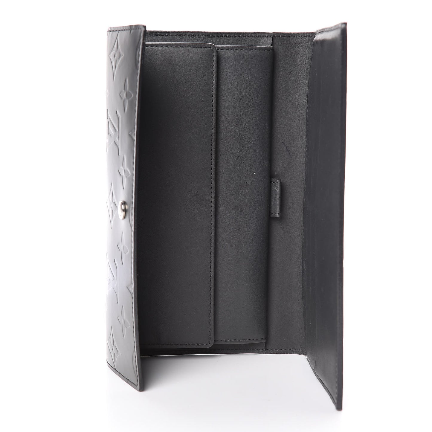 Mat Monogram Porte Tresor International Wallet Gris