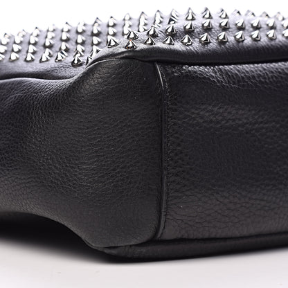 Burberry Brit Studded Calfskin Shopper Medium Black 10 of 12